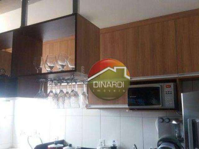 Apartamento com 2 dormitórios à venda, 48 m² por R$ 190.000,00 - Parque dos Lagos - Ribeirão Preto/SP