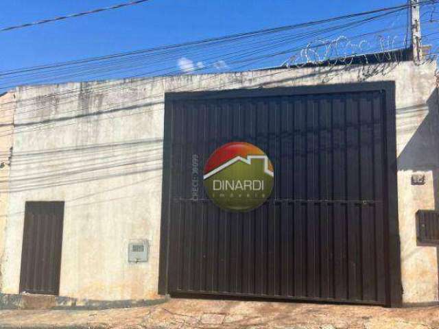 Galpão para alugar, 168 m² por R$ 1.900,01/mês - Ipiranga - Ribeirão Preto/SP