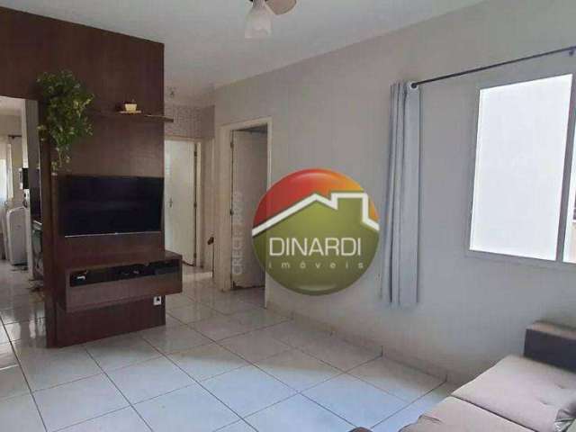 Apartamento com 2 dormitórios à venda, 48 m² por R$ 135.000,00 - Quintino Facci II - Ribeirão Preto/SP