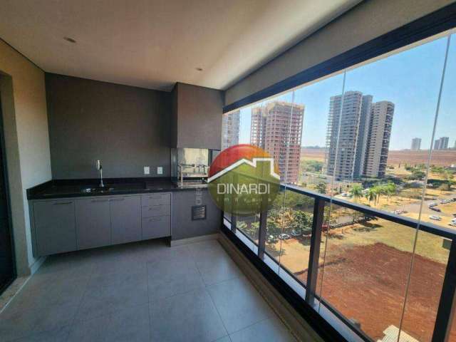 Apartamento com 2 dormitórios para alugar, 97 m² por R$ 5.333,09/mês - Jardim Olhos D'Água - Ribeirão Preto/SP