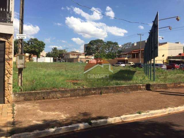 Terreno para alugar, 285 m² por R$ 2.500/mês - Jardim Califórnia - Ribeirão Preto/SP