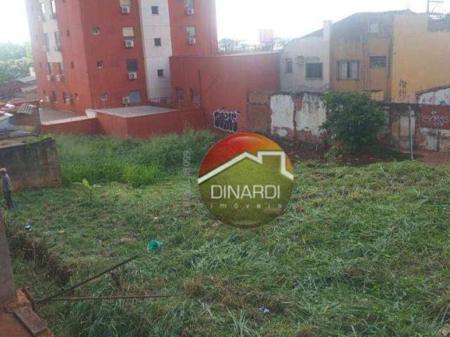 Terreno à venda, 446 m² por R$ 750.000,00 - Centro - Ribeirão Preto/SP