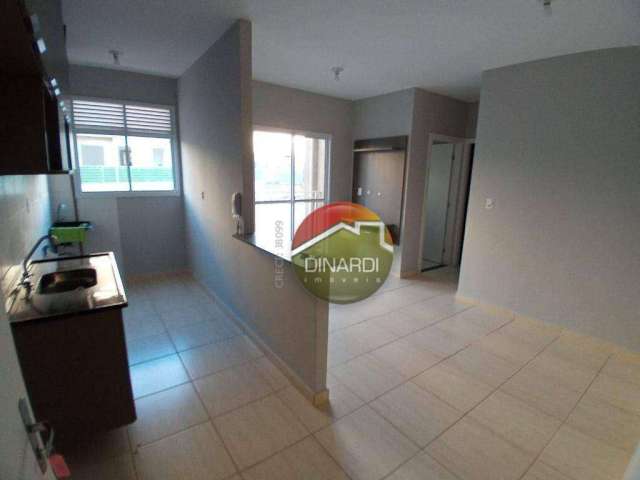 Apartamento com 2 dormitórios à venda, 48 m² por R$ 201.400,00 - Bonfim Paulista - Ribeirão Preto/SP