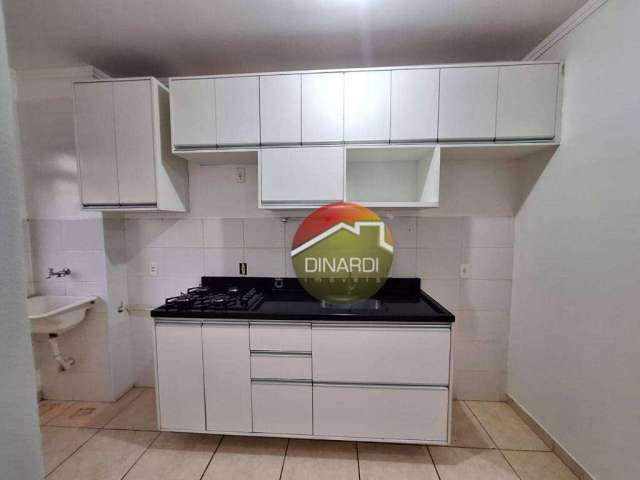 Apartamento com 2 dormitórios à venda, 49 m² por R$ 155.000 - Recanto das Palmeiras - Ribeirão Preto/SP