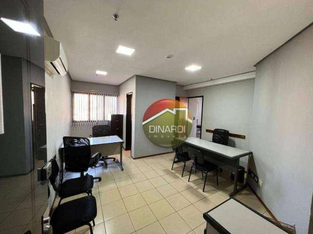 Sala para alugar, 52 m² por R$ 1.650/mês - Centro - Ribeirão Preto/SP