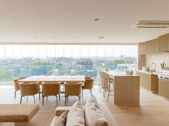 Apartamento Exclusivo no Condomínio Oscar Ibirapuera – 229m² Vista Permanente para o Parque