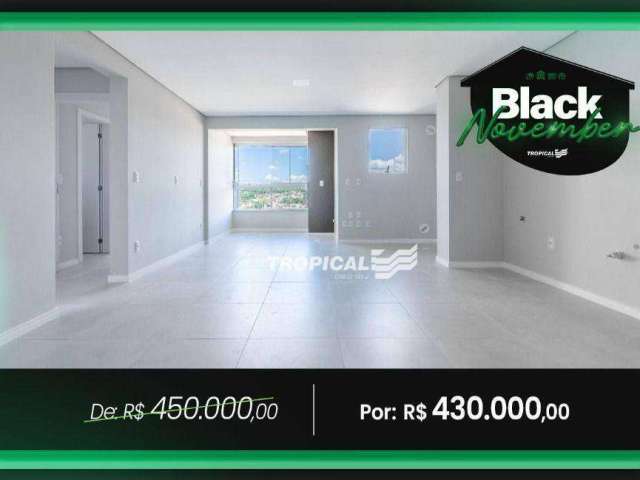 Apartamento com 2 dormitórios à venda, 66 m² por R$ 430.000,00 - Escola Agrícola - Blumenau/SC