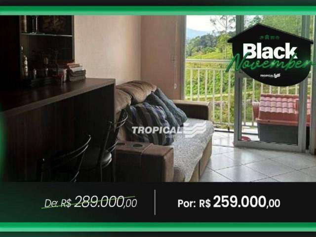 Apartamento com 2 dormitórios à venda, 48 m² por R$ 259.000,00 - Itoupava Central - Blumenau/SC