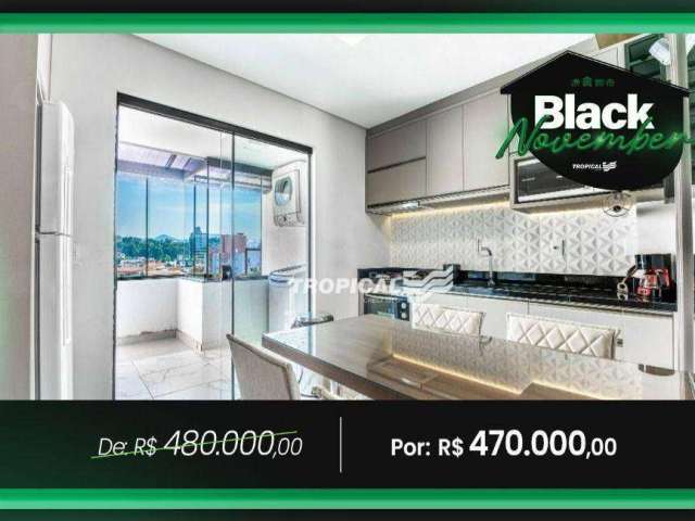 Sobrado com 2 dormitórios à venda, 69 m² por R$ 470.000,00 - Água Verde - Blumenau/SC