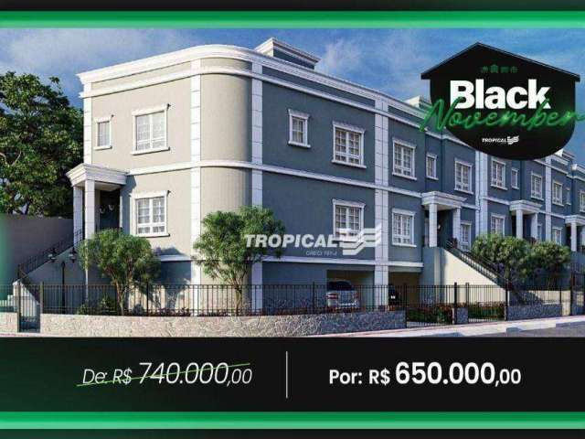 Sobrado com 2 dormitórios à venda, 136 m² por R$ 650.000,00 - Garcia - Blumenau/SC