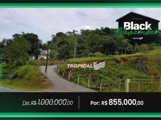 Terreno à venda, 1990 m² por R$ 855.000,00 - Fortaleza Alta - Blumenau/SC