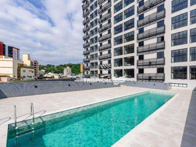 Apartamento com 1 dormitório à venda, 37 m² por R$ 395.000,00 - Centro - Blumenau/SC