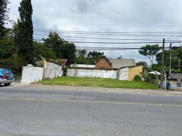 Terreno à venda, 360 m² por R$ 1.000.000,00 - Ponta Aguda - Blumenau/SC