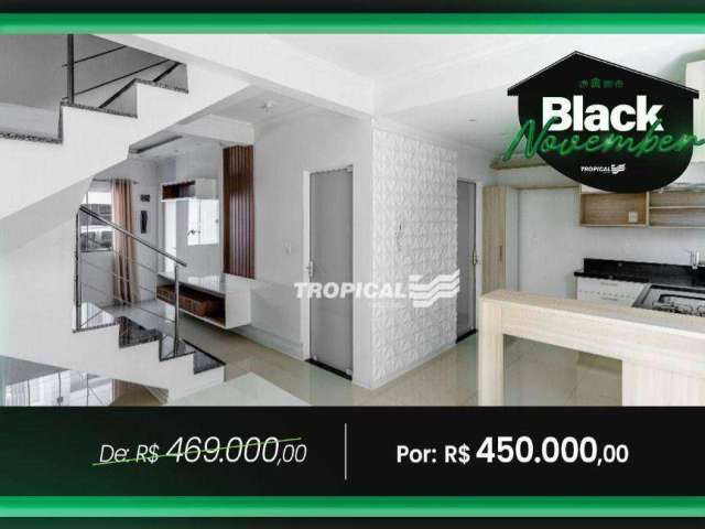 Sobrado com 3 dormitórios, 99 m² - venda por R$ 450.000,00 ou aluguel por R$ 3.050,00/mês - Itoupavazinha - Blumenau/SC