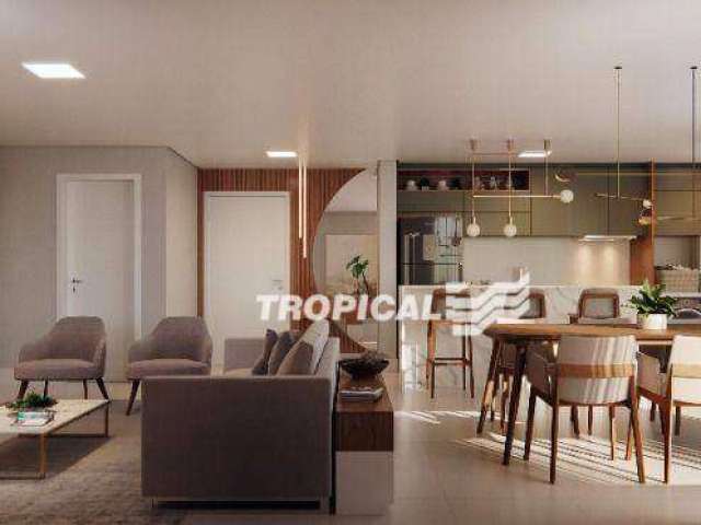 Apartamento com 1 suíte + 2 dormitórios à venda, 105 m² por R$ 1.128.682 - Centro - Penha/SC