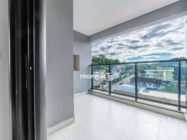 Apartamento com 2 dormitórios à venda, 79 m² por R$ 600.000,00 - Velha - Blumenau/SC