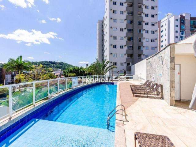 Apartamento com 3 dormitórios para alugar, 105 m² por R$ 3.810,00/mês - Velha - Blumenau/SC