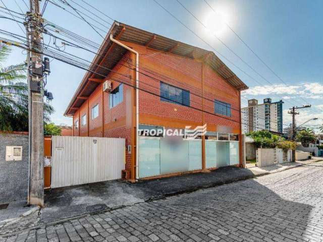 Galpão para alugar, 600 m² por R$ 14.550,00/mês - Itoupava Norte - Blumenau/SC