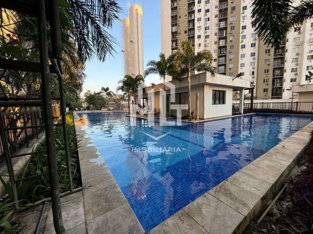 MLT Vende Del Castilho apartamento lindo varanda 02 quartos suíte vaga piscina