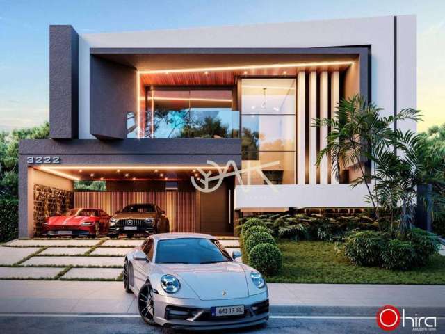 Casa com 5 dormitórios à venda, 390 m² por R$ 3.200.000,00 - Condomínio Vivant Urbanova - São José dos Campos/SP