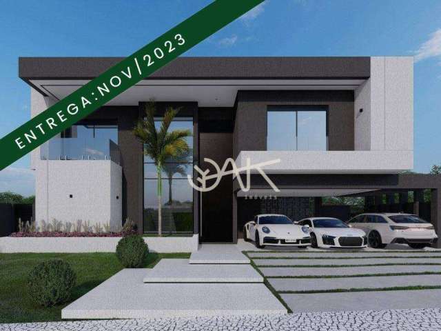 Casa com 4 dormitórios à venda, 530 m² por R$ 5.300.000,00 - Condomínio Reserva do Paratehy - São José dos Campos/SP