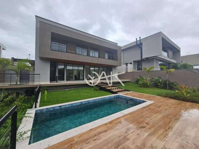 Casa com 4 dormitórios à venda, 400 m² por R$ 4.500.000,00 - Condomínio Reserva do Paratehy - São José dos Campos/SP