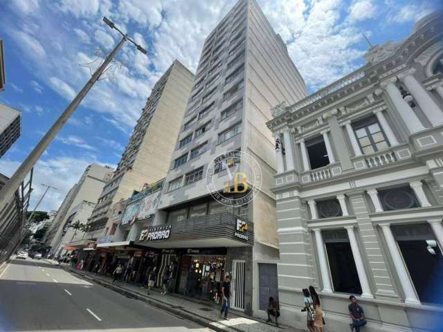 Apartamento com 1 quarto para alugar, 40 m² por R$ 1.200/mês - Centro - Juiz de Fora/MG