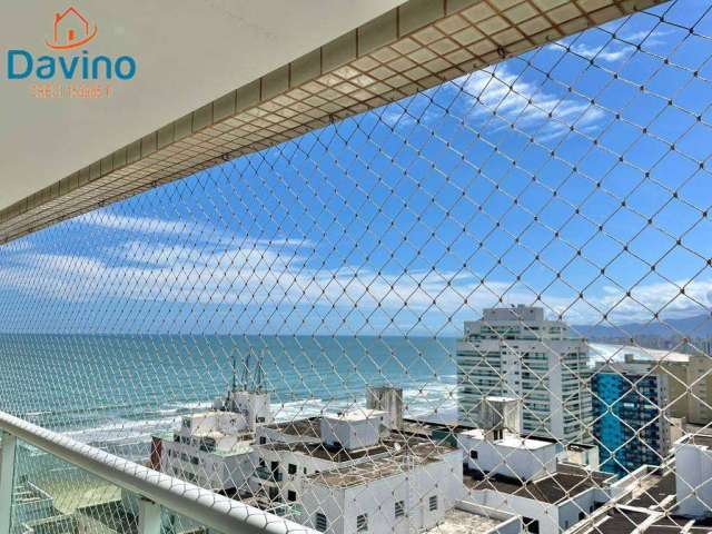 2,5milhão - Cobertura com Vista definitiva - Praia do Canto do forte - 3 suites - 7 banheiros - 3 vagas - aceita Fin. Bancario