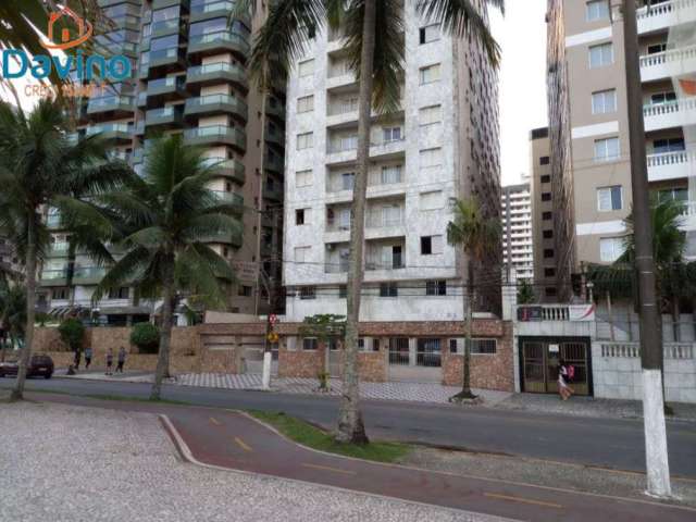 Belo apartamento vista mar, pé na areia, prédio frente mar