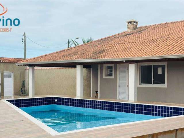 469 mil - Linda casa térrea com piscina e churrasqueira - Itanhaem lado praia! Oportunidade!!