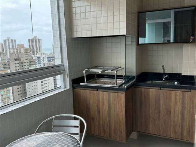 455,8mil - Maravilhoso Apartamento 1 dormitório suite - Mobiliado - Alto Padrão - Praia da Vila Tupy!