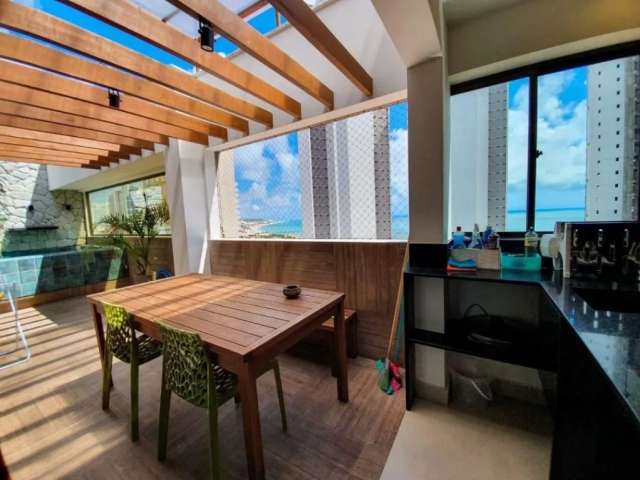 Cobertura com 2 quartos à venda na Rua das Algas, Ponta Negra, Natal, 110 m2 por R$ 980.000