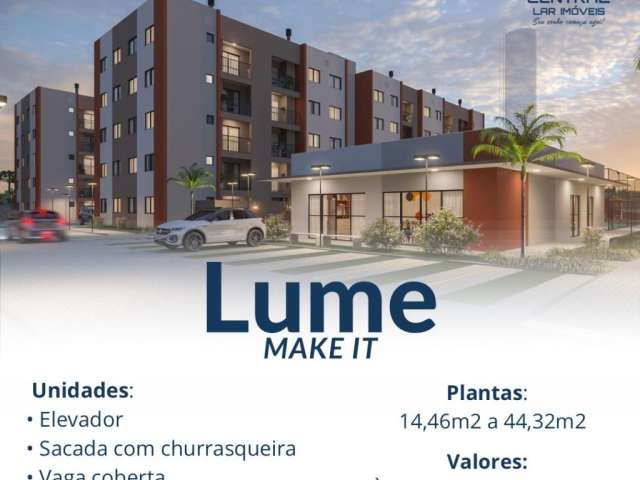 Apartamento com 2 quartos e vaga coberta á venda no Atuba - Pinhais