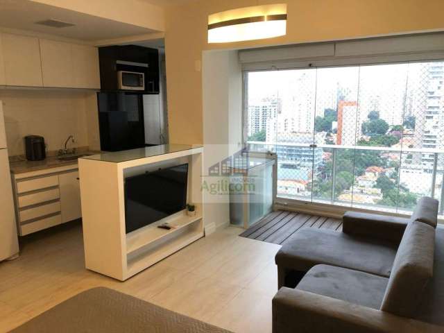 Studio para locação no brooklin com 34m²