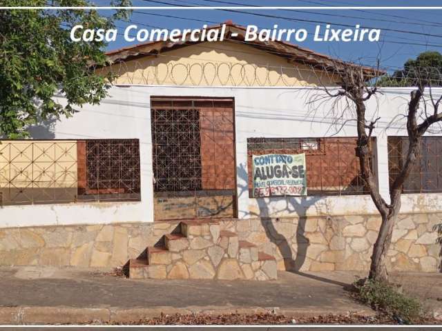 (Locação) Casa Comercial com 4 Quartos no Bairro Lixeira