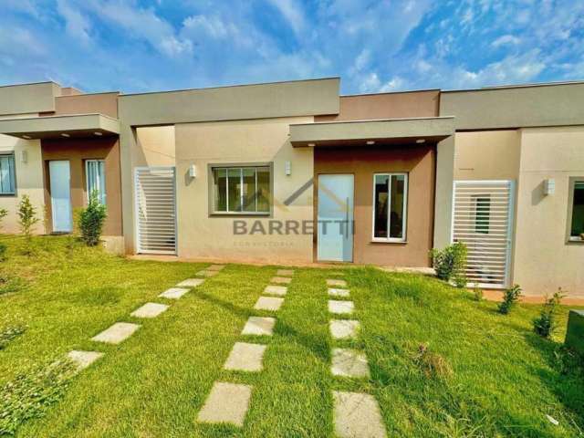 Casa de 160 m&#178; com 3 quartos e 2 banheiros, no Condomínio Reserva Taquaral I - R$ 320.000,00