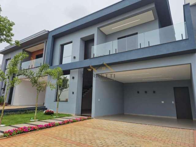 Casa de alto padrão &#224; venda com 250m&#178; de terreno e 191,50m&#178; de construção, com 3 quartos sendo suítes e piscina no Park Unimep Taquaral.