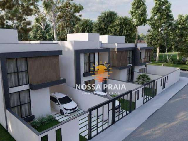 Sobrado com 3 dormitórios à venda, 93 m² por R$ 482.000,00 - Residencial Príncipe - Itapoá/SC