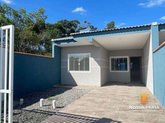 Casa com 3 dormitórios à venda, 90 m² por R$ 450.000,00 - Brasília - Itapoá/SC