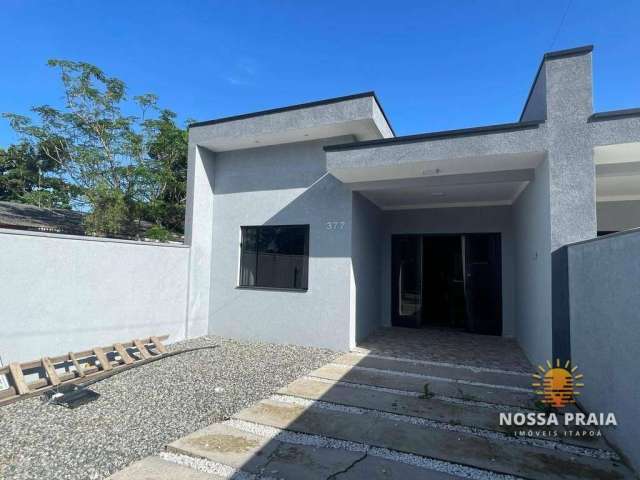 Casa com 3 dormitórios à venda, 96 m² por R$ 380.000,00 - Pontal do Norte - Itapoá/SC