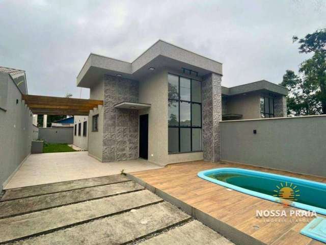 Casa com 3 dormitórios à venda, 69 m² por R$ 420.000,00 - Itapoá - Itapoá/SC