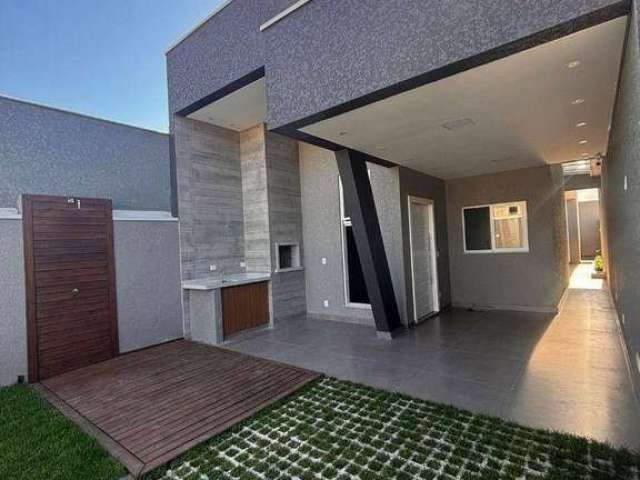 Casa com 3 dormitórios à venda, 87 m² por R$ 680.000,00 - Jardim da Barra - Itapoá/SC