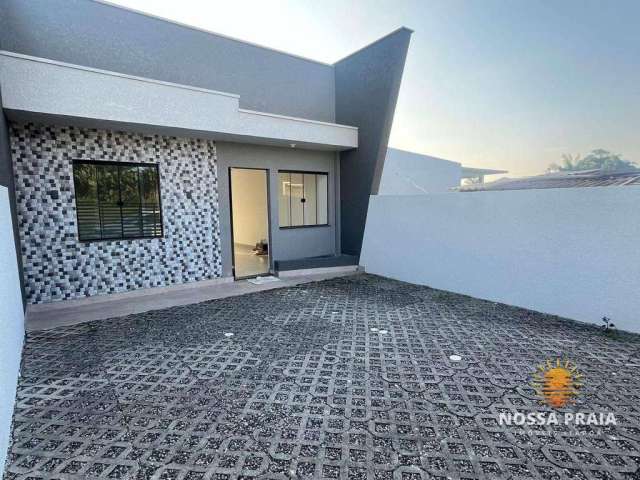 Casa com 3 dormitórios à venda por R$ 294.000,00 - Cambiju - Itapoá/SC