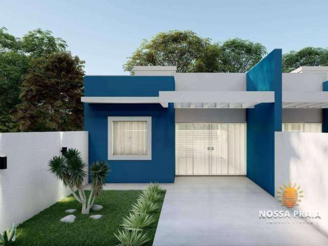 Casa com 2 dormitórios à venda, 48 m² por R$ 290.000,00 - São Jose - Itapoá/SC