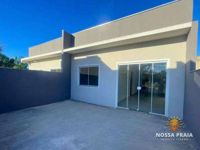 Casa com 2 dormitórios à venda, 55 m² por R$ 249.000,00 - Rio Gracioso - Itapoá/SC