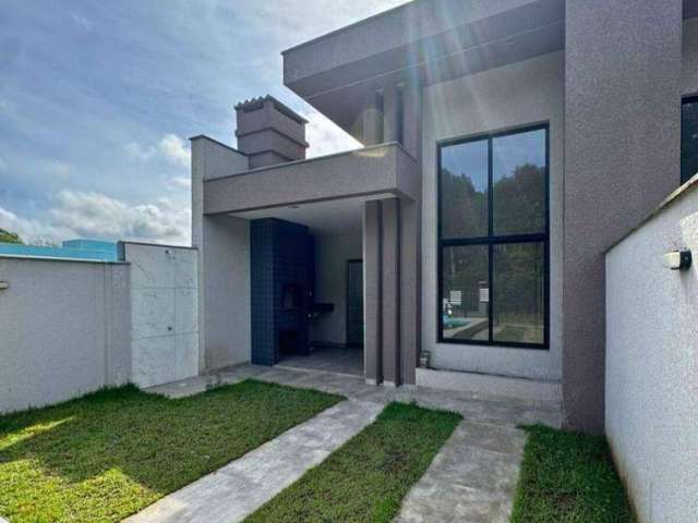 Casa com 3 dormitórios à venda, 91 m² por R$ 549.000,00 - Volta Ao Mundo I - Itapoá/SC