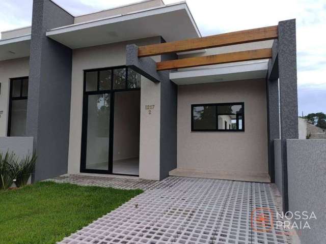 Casa com 2 dormitórios à venda, 64 m² por R$ 339.000,00 - Brandalize - Itapoá/SC