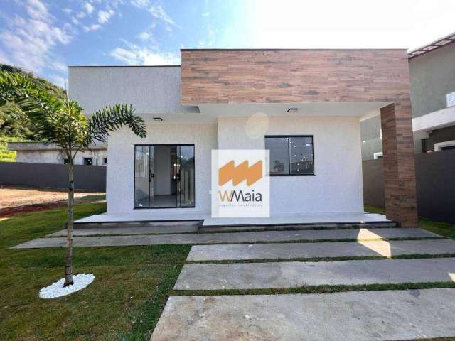 Casa com 3 dormitórios à venda, 100 m² - Campo Redondo - São Pedro da Aldeia/RJ