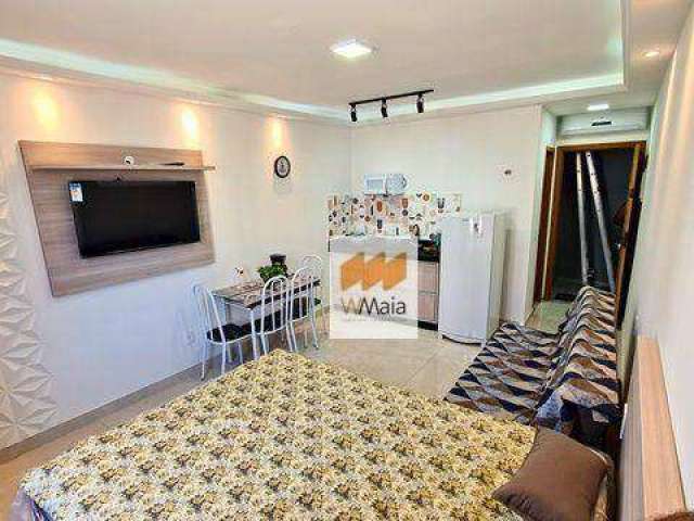 Flat com 1 dormitório à venda, 26 m² - Jardim Flamboyant - Cabo Frio/RJ