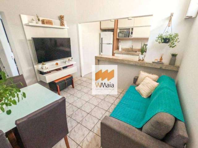 Apartamento com 1 dormitório à venda, 37 m² - Centro - Cabo Frio/RJ